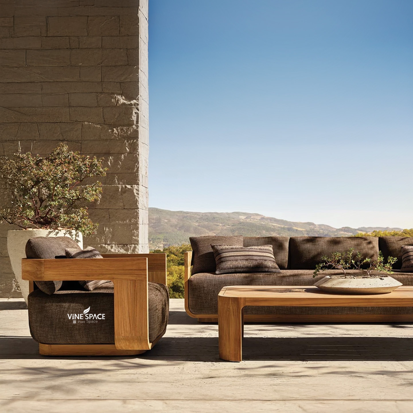 Outdoor Furniture Teak Wood - # เฟอร์นิเจอร์กลางแจ้ง ดีไซน์ยุโรปเหนือ ไม้สักแท้ ป้องกันการกัดกร่อน สำหรับสวน
