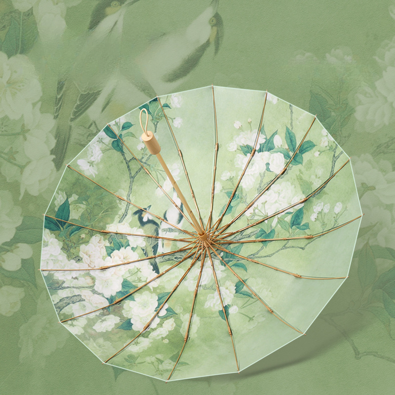 Parasol Umbrella Large - ครีมกันแดดขนาดใหญ่ UV Sun ร่มสําหรับผู้หญิง,พิมพ์พับร่มฝน,Sunny และ Rainy