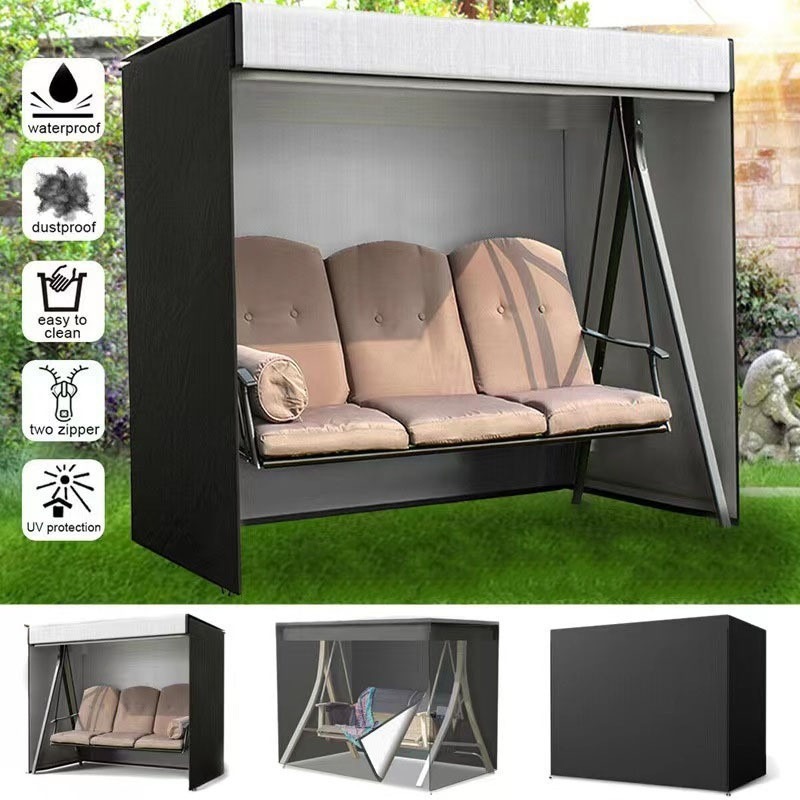 Garden Swing Chair - ผ้าคลุมชิงช้าสวนแบบ 2/3 ที่นั่ง ผ้ากันน้ำ Oxford สำหรับกลางแจ้ง