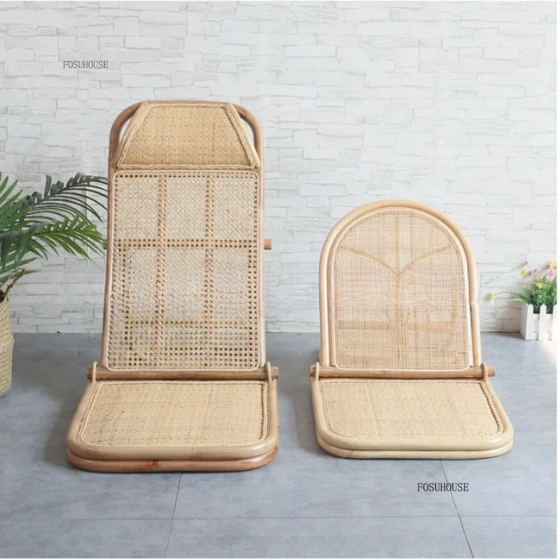 Outdoor Furniture Indonesia - # เก้าอี้พับสำหรับตั้งแคมป์สไตล์นอร์ดิก เก้าอี้ชายหาด เก้าอี้พักผ่อนกลางแจ้งสำหรับสนามหญ้าและสระว่ายน้ำ พร้อมพนักพิง ผลิตจากหวายแท้จากอินโดนีเซีย