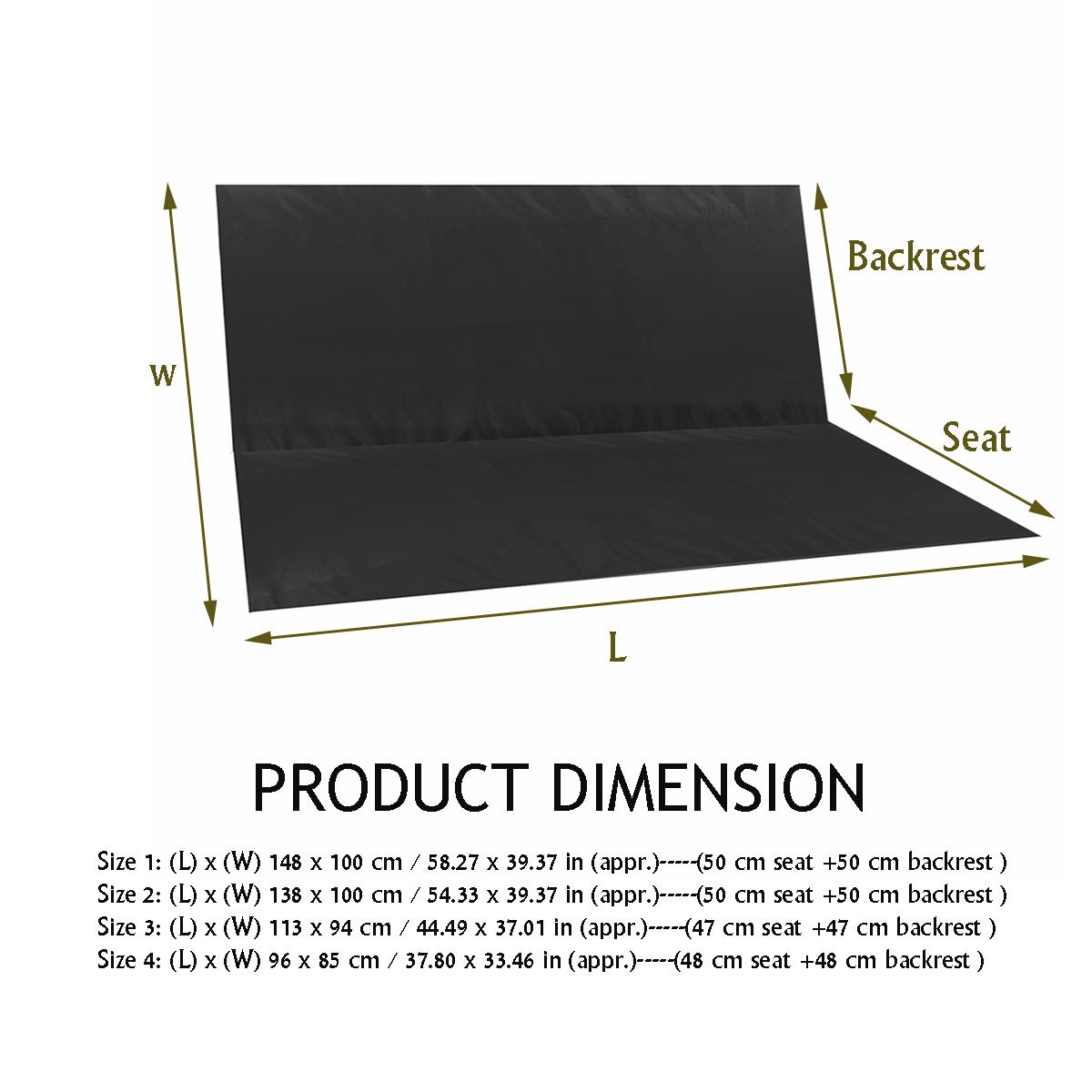 Garden Swing Chair - 2/3ที่นั่ง Swing เก้าอี้ Bench เปลี่ยนกันน้ำสวนกลางแจ้ง Swing