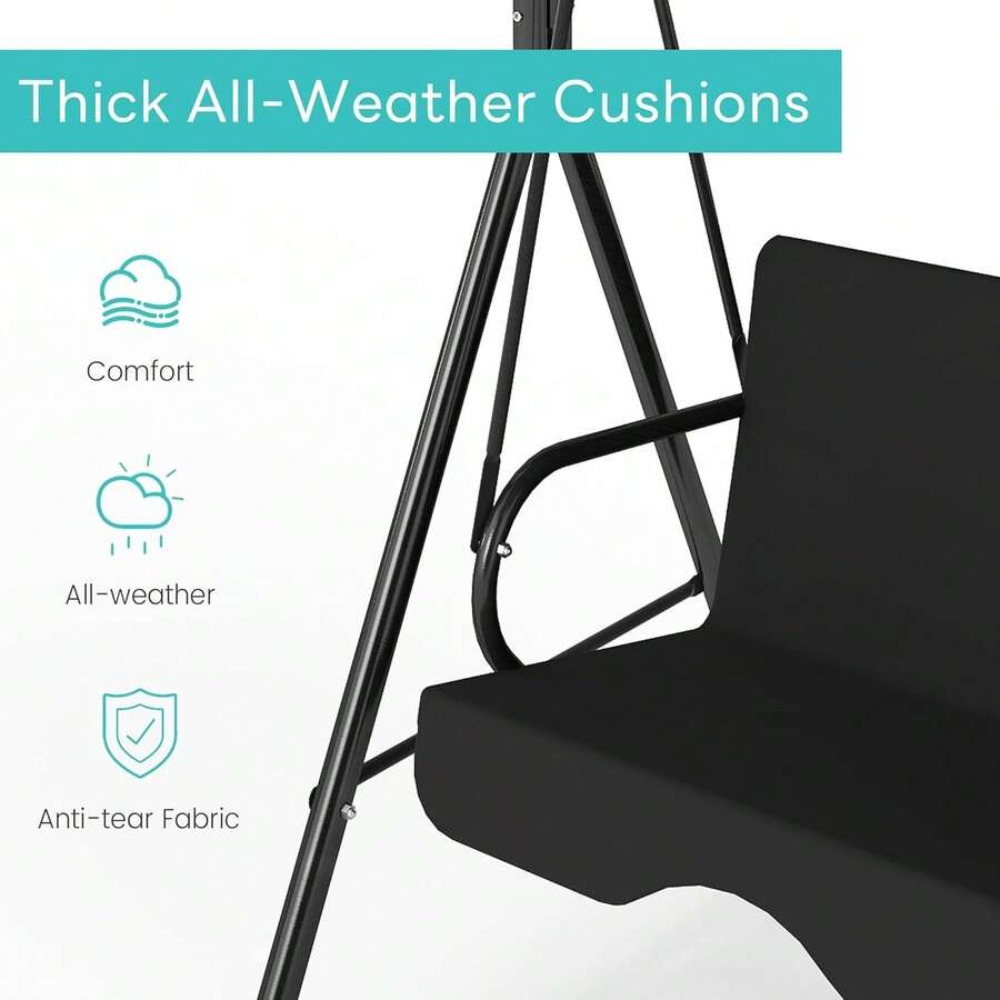 เก้าอี้ชิงช้าสำหรับลานกลางแจ้ง - Garden Swing Chair บทวิจารณ์และราคา