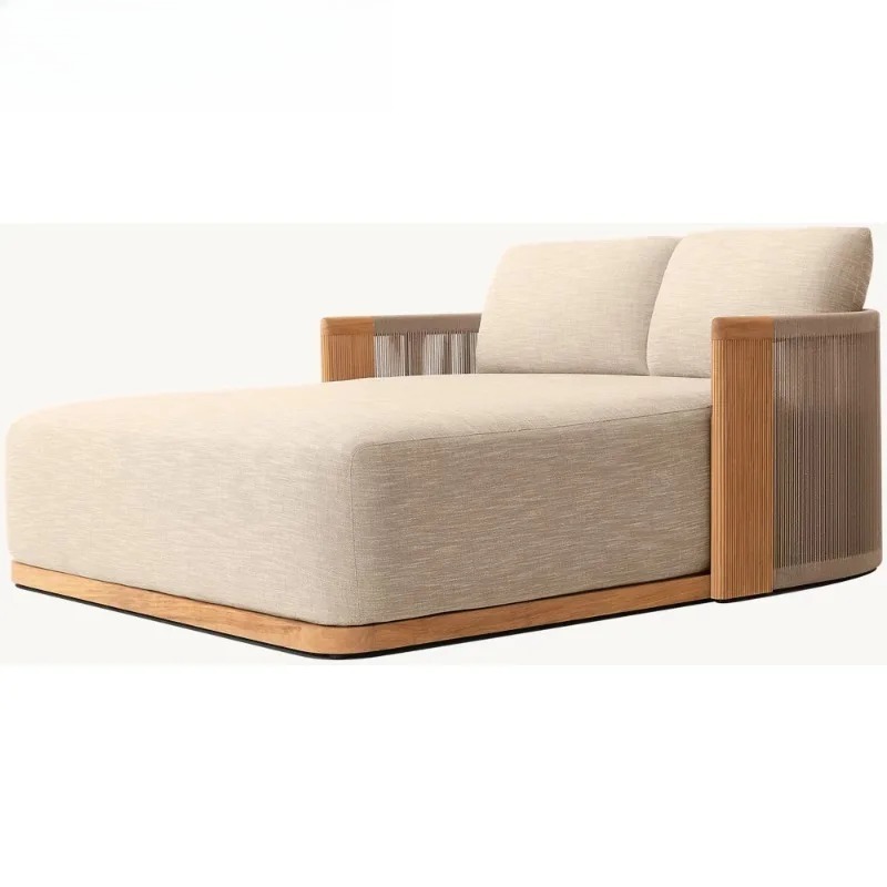 เตียงอาบแดดไม้สักสำหรับลานบ้าน - Outdoor Furniture Teak Wood บทวิจารณ์และราคา