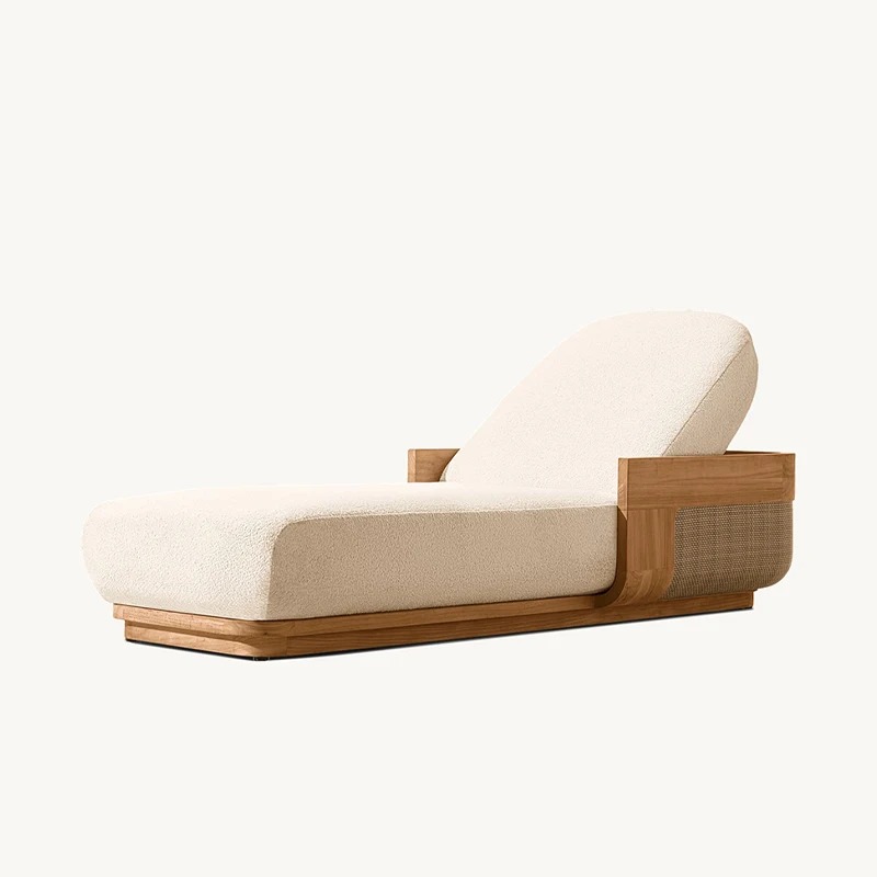 ชุดเก้าอี้ชายหาดและเตียงอาบแดด - Outdoor Furniture Teak Wood บทวิจารณ์และราคา