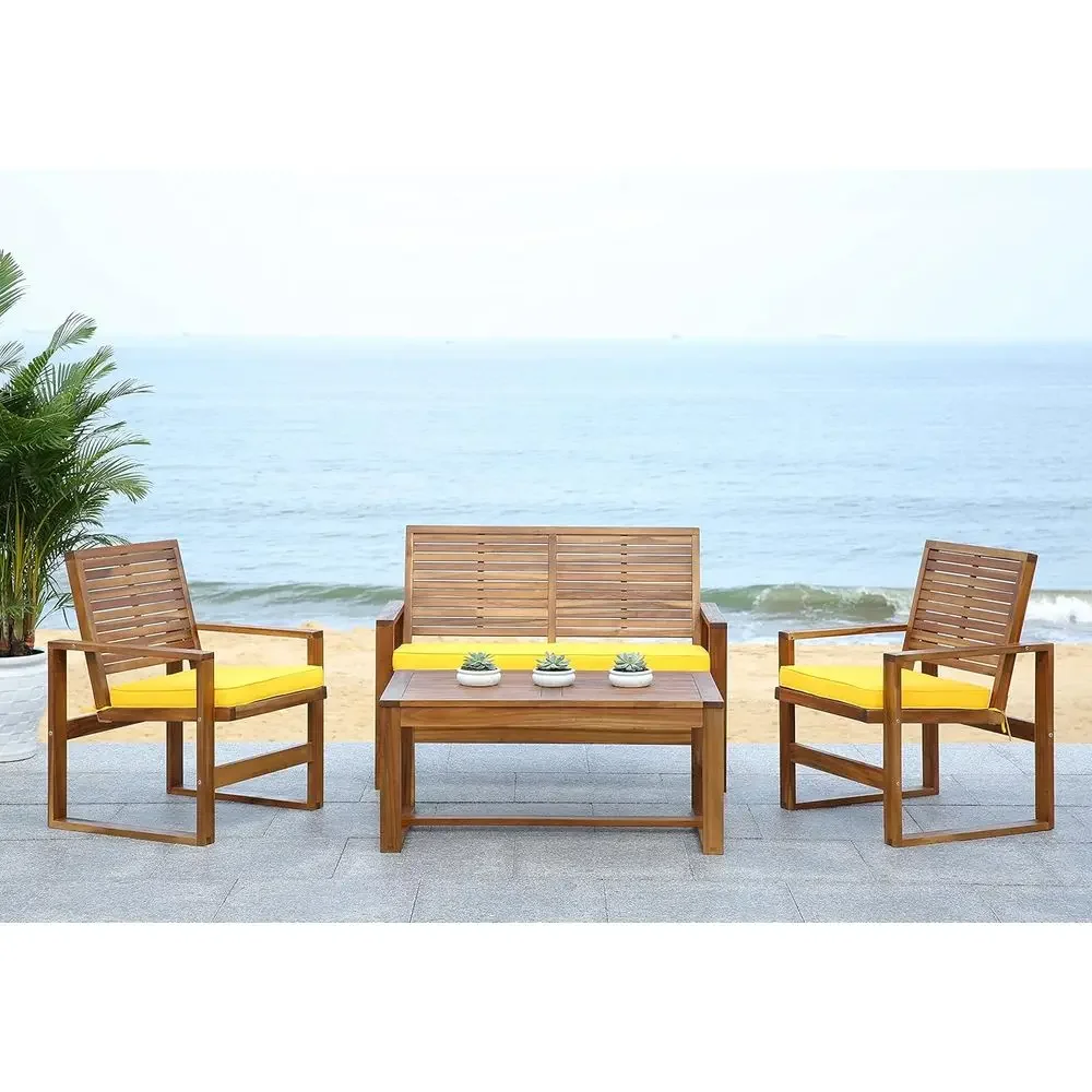 ชุดเฟอร์นิเจอร์กลางแจ้งอะคาเซี - Outdoor Furniture Yellow บทวิจารณ์และราคา