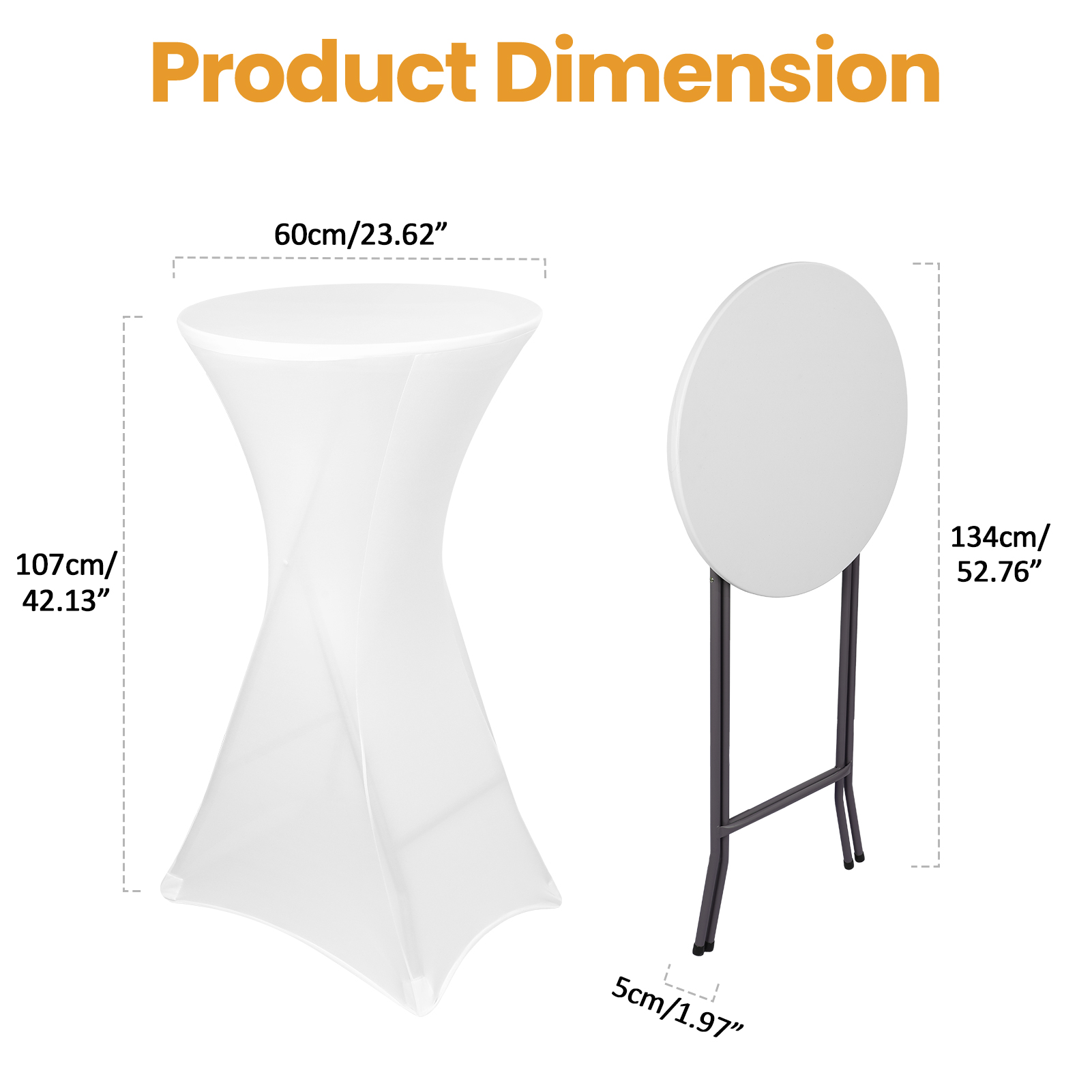 ชุดโต๊ะค็อกเทลกลางแจ้งขนาด 24  - Outdoor Furniture Legs บทวิจารณ์และราคา