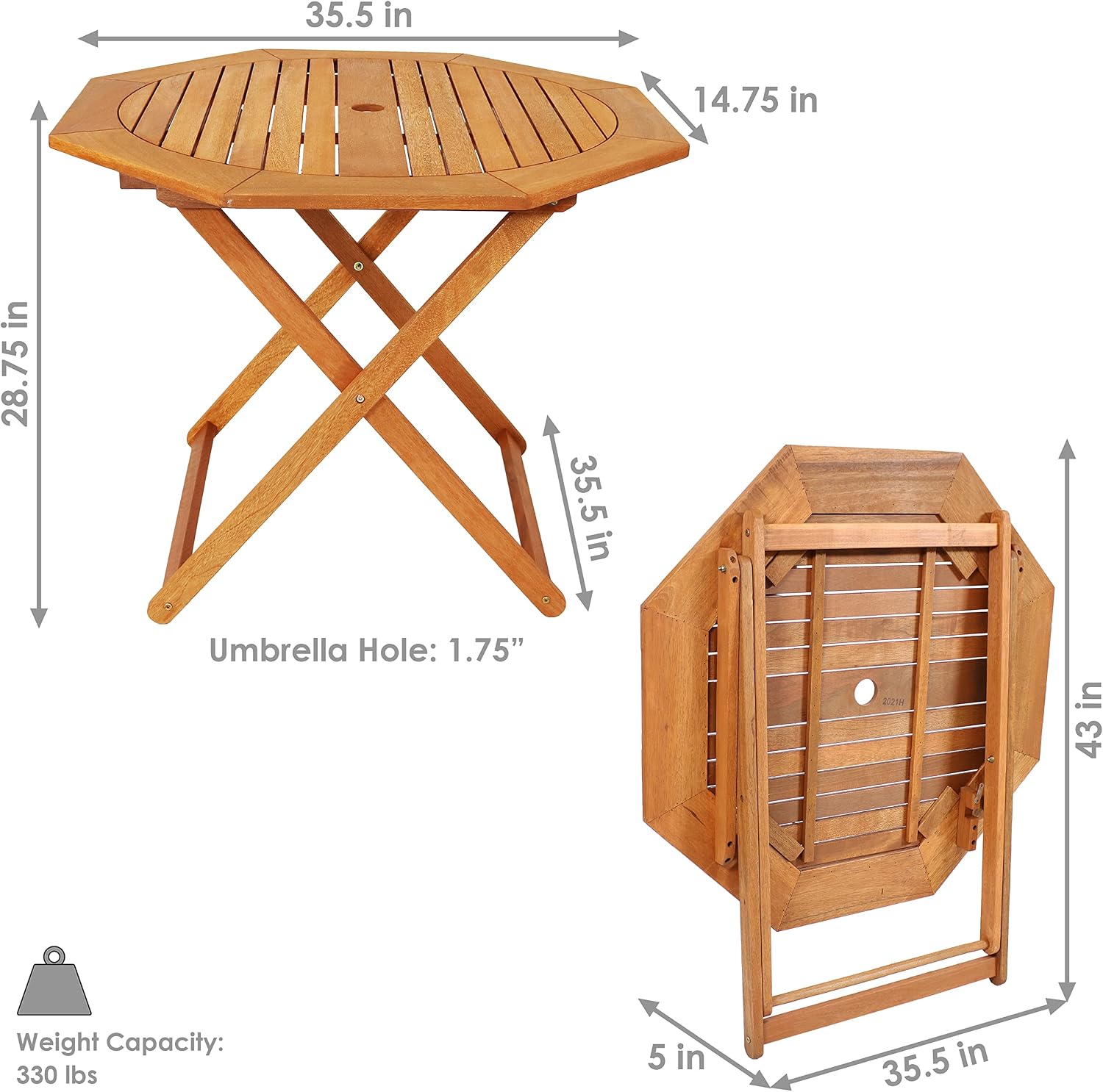โต๊ะพับกลางแจ้งไม้เมอร์แอนตี้  - Outdoor Furniture Teak Wood บทวิจารณ์และราคา