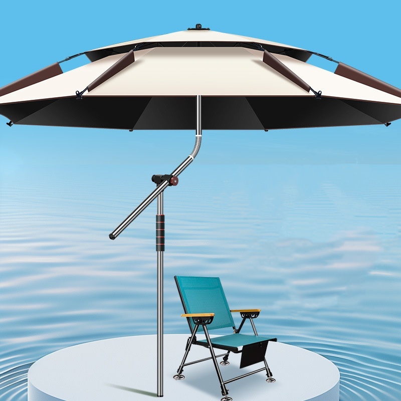 Double-Layer ร่มตกปลา 2.0-2.6M - Parasol Umbrella Large บทวิจารณ์และราคา