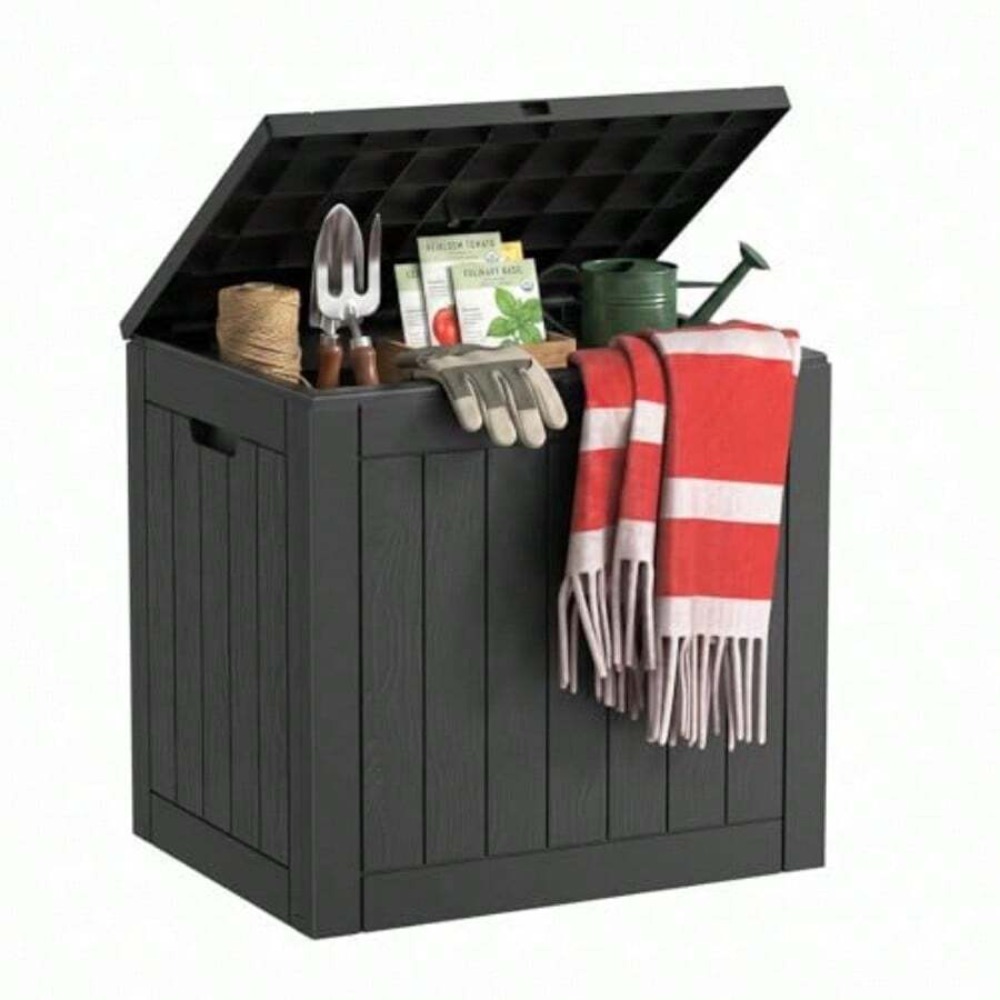 กล่องเก็บของกลางแจ้ง วัสดุเรซิ - Outdoor Furniture Resin บทวิจารณ์และราคา