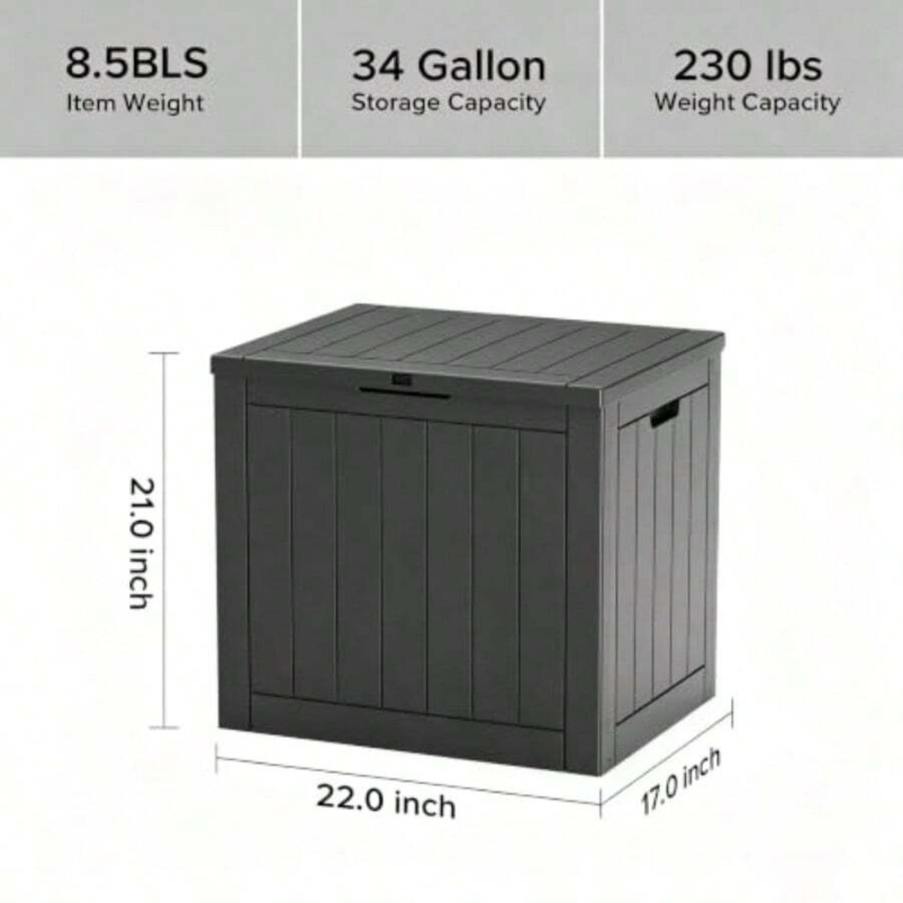 กล่องเก็บของกลางแจ้ง วัสดุเรซิ - Outdoor Furniture Resin บทวิจารณ์และราคา