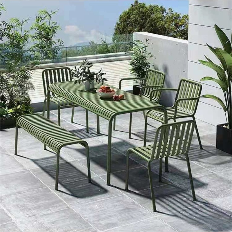การพักผ่อนกลางแจ้งที่ทันสมัย,  - Outdoor Furniture Green บทวิจารณ์และราคา