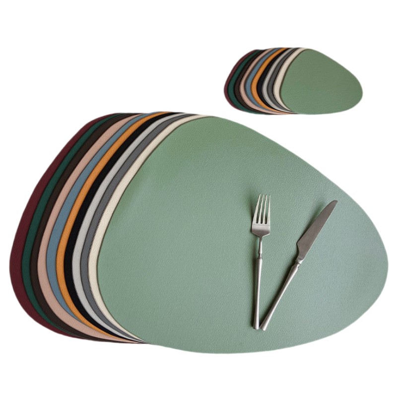 แผ่นรองจานสำหรับโต๊ะอาหาร 1/6/ - Outdoor Furniture Green บทวิจารณ์และราคา