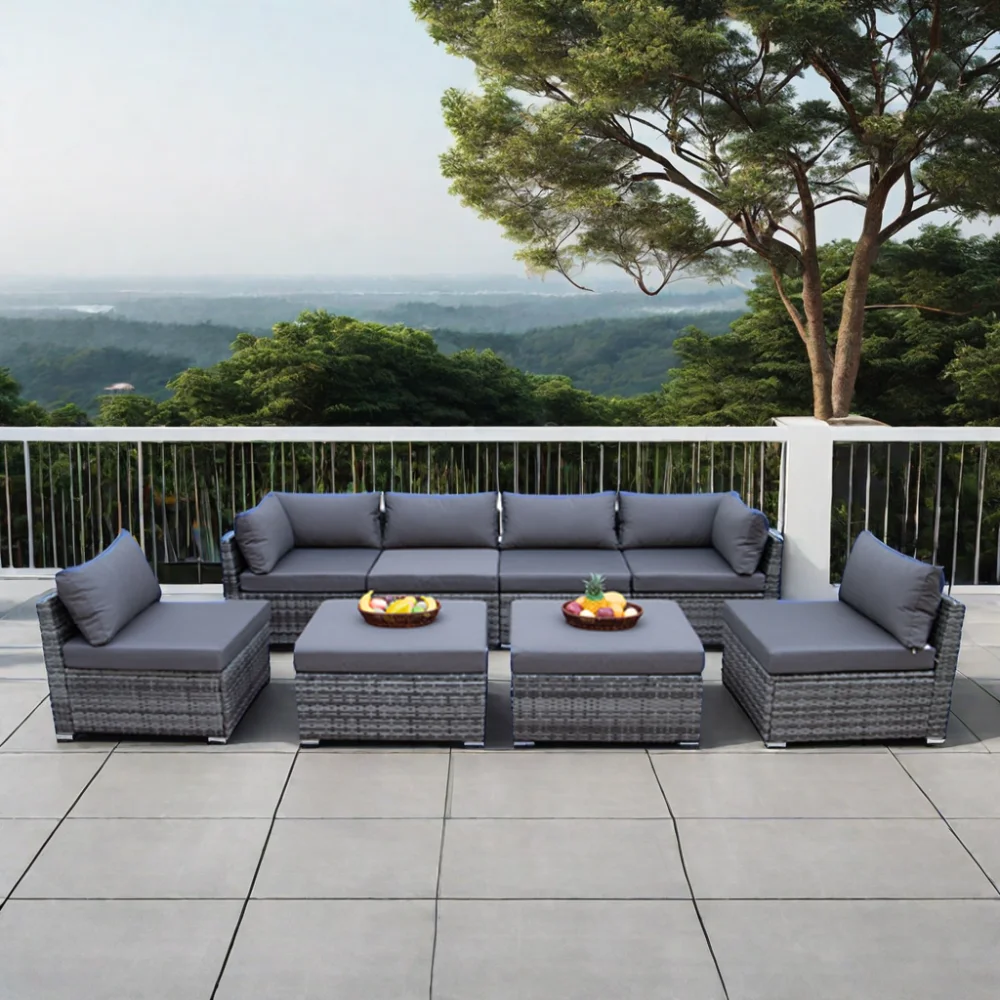 ชุดเฟอร์นิเจอร์โซฟากลางแจ้งทัน - Outdoor Furniture Fire Pit Set บทวิจารณ์และราคา