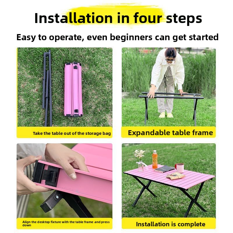 โต๊ะพับขาไขว้แบบพกพาสำหรับใช้ง - Outdoor Furniture Legs บทวิจารณ์และราคา