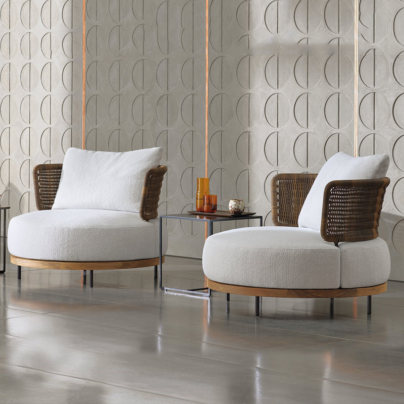 ชุดโซฟาหวายสำหรับกลางแจ้ง วิลล - Outdoor Furniture Teak Wood บทวิจารณ์และราคา