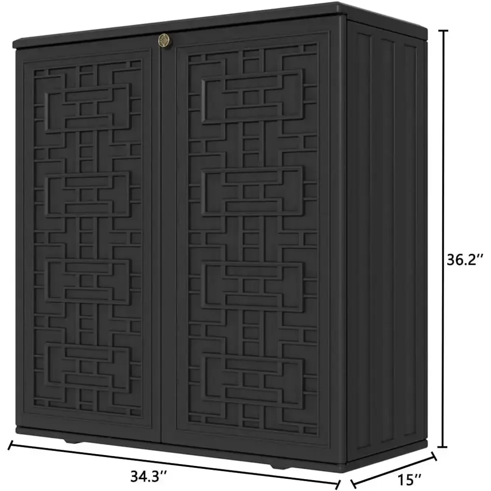 ตู้เก็บของกลางแจ้งกันน้ำทำจากเ - Outdoor Furniture Resin บทวิจารณ์และราคา