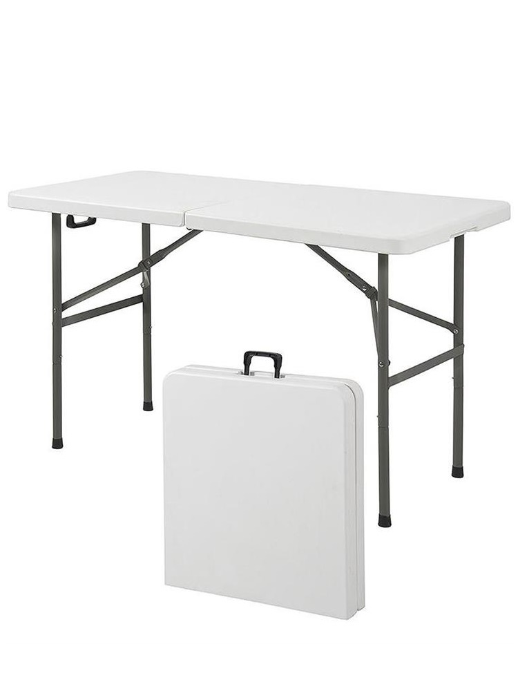 โต๊ะพับ HDPE แบบพกพาสำหรับตั้ง - Outdoor Furniture Exhibition บทวิจารณ์และราคา
