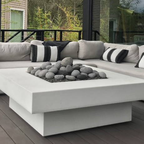 ชุดโซฟากลางแจ้งพร้อมโต๊ะเตาไฟ  - Outdoor Furniture Fire Pit Set บทวิจารณ์และราคา