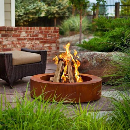 ชุดโซฟากลางแจ้งพร้อมโต๊ะเตาไฟ  - Outdoor Furniture Fire Pit Set บทวิจารณ์และราคา