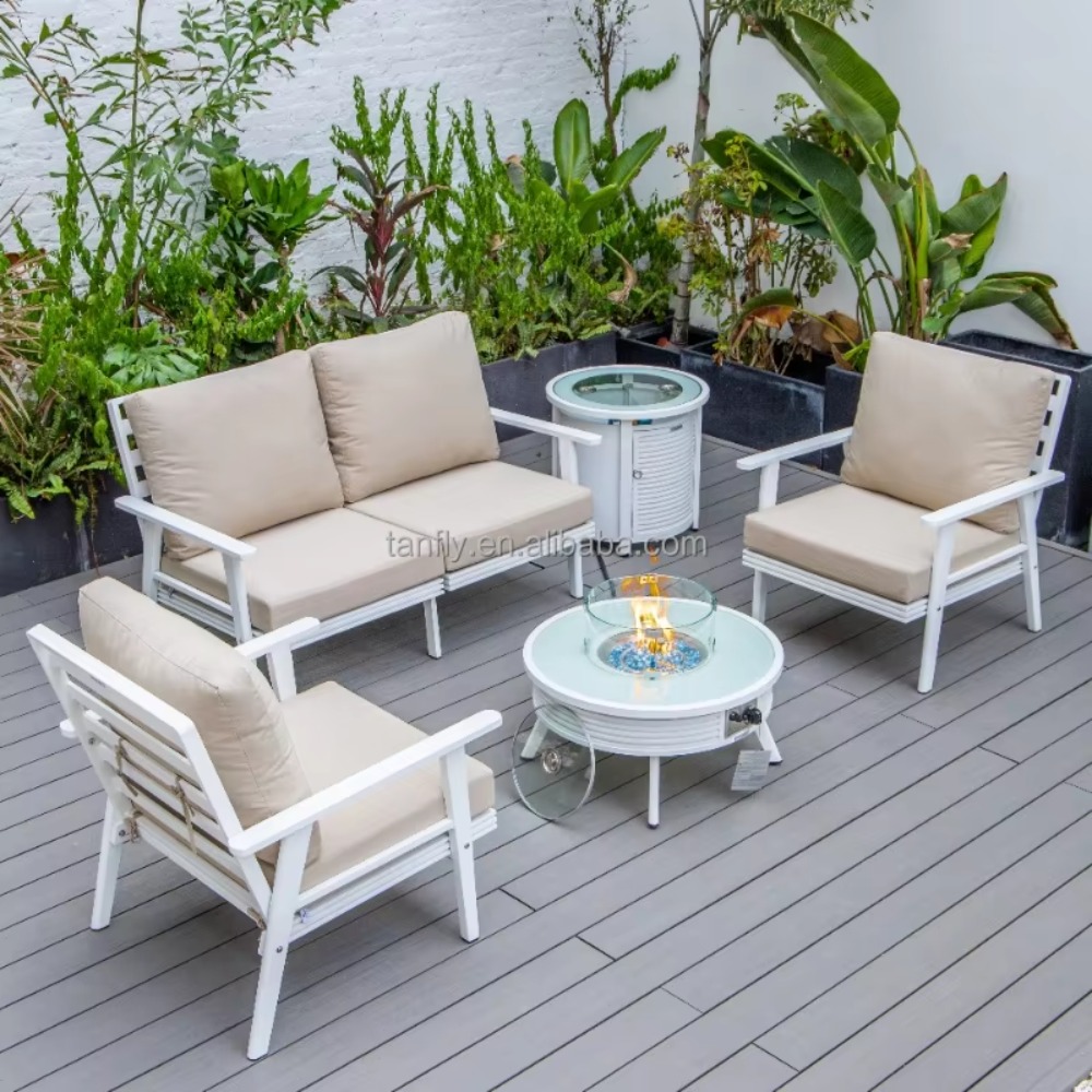 ชุดเฟอร์นิเจอร์กลางแจ้งสำหรับโ - Outdoor Furniture Fire Pit Set บทวิจารณ์และราคา