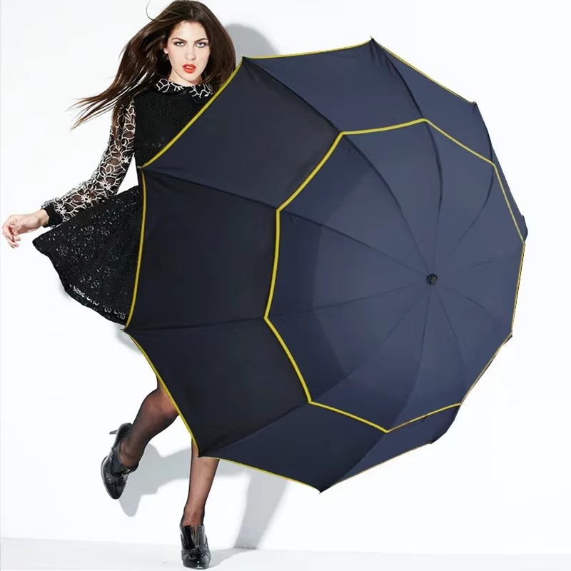 Double Strong WIND ทนร่มฝนผู้ห - Parasol Umbrella Large บทวิจารณ์และราคา