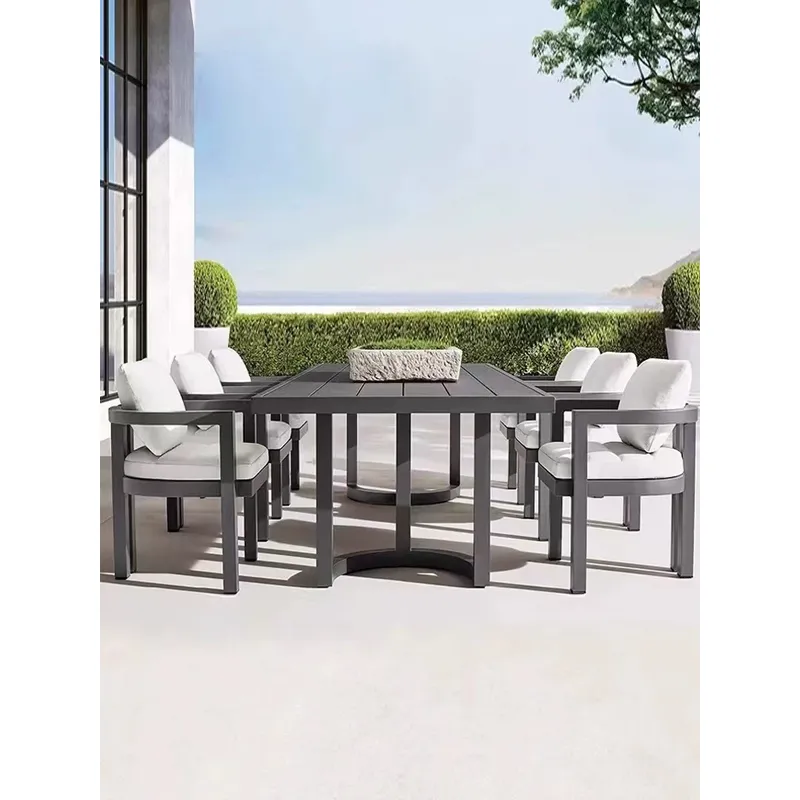 ชุดโต๊ะรับประทานอาหารไม้สักสำห - Outdoor Furniture Teak Wood บทวิจารณ์และราคา