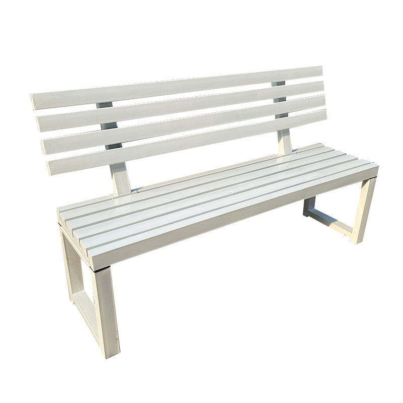 เก้าอี้เหล็กดัดสีขาวมีพนักพิง  - Outdoor Furniture Green บทวิจารณ์และราคา