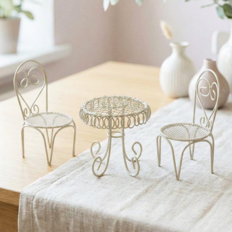 1/3 ชิ้น ของตกแต่งสวนบ้านตุ๊กต - Outdoor Furniture Sales บทวิจารณ์และราคา