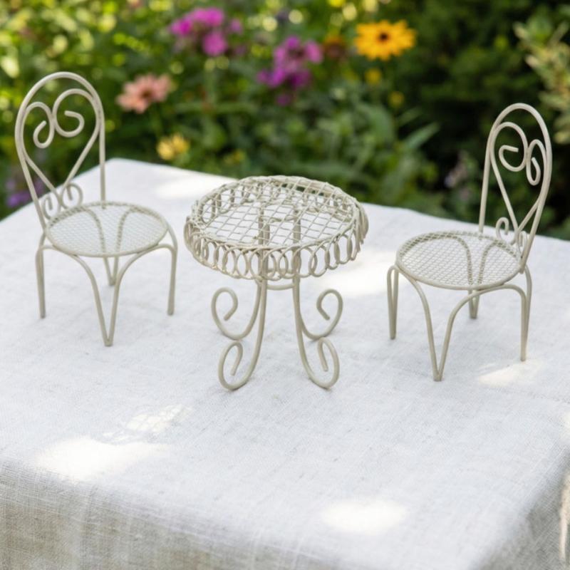 1/3 ชิ้น ของตกแต่งสวนบ้านตุ๊กต - Outdoor Furniture Sales บทวิจารณ์และราคา