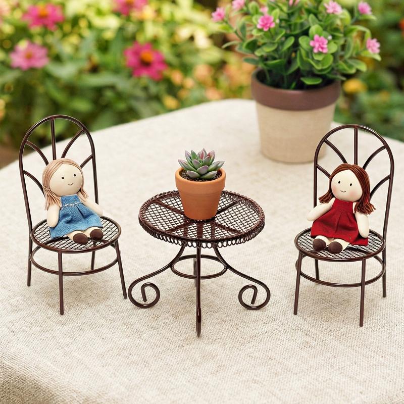 1/3 ชิ้น ของตกแต่งสวนบ้านตุ๊กต - Outdoor Furniture Sales บทวิจารณ์และราคา