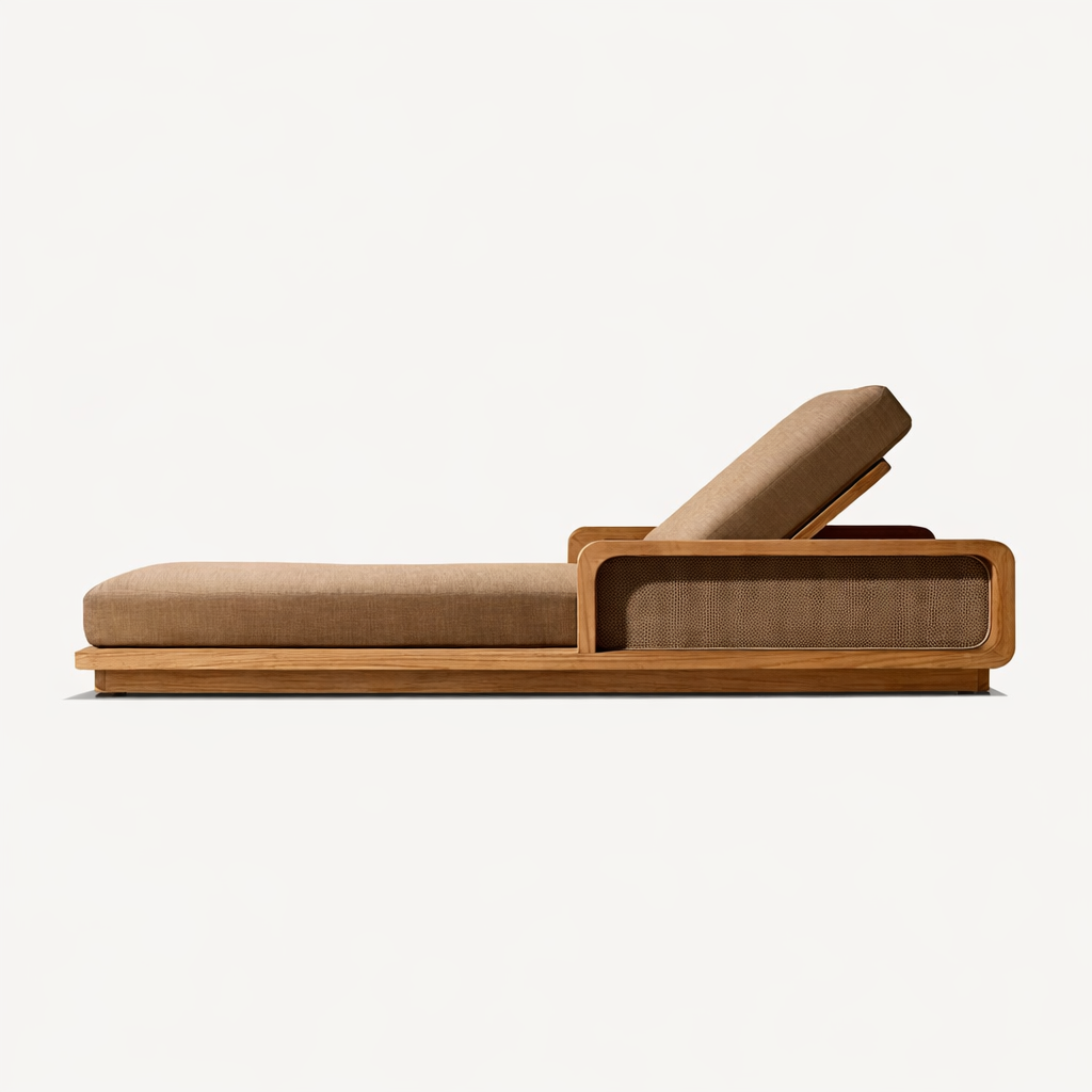 เก้าอี้อาบแดดกลางแจ้งสำหรับโรง - Outdoor Furniture Teak Wood บทวิจารณ์และราคา