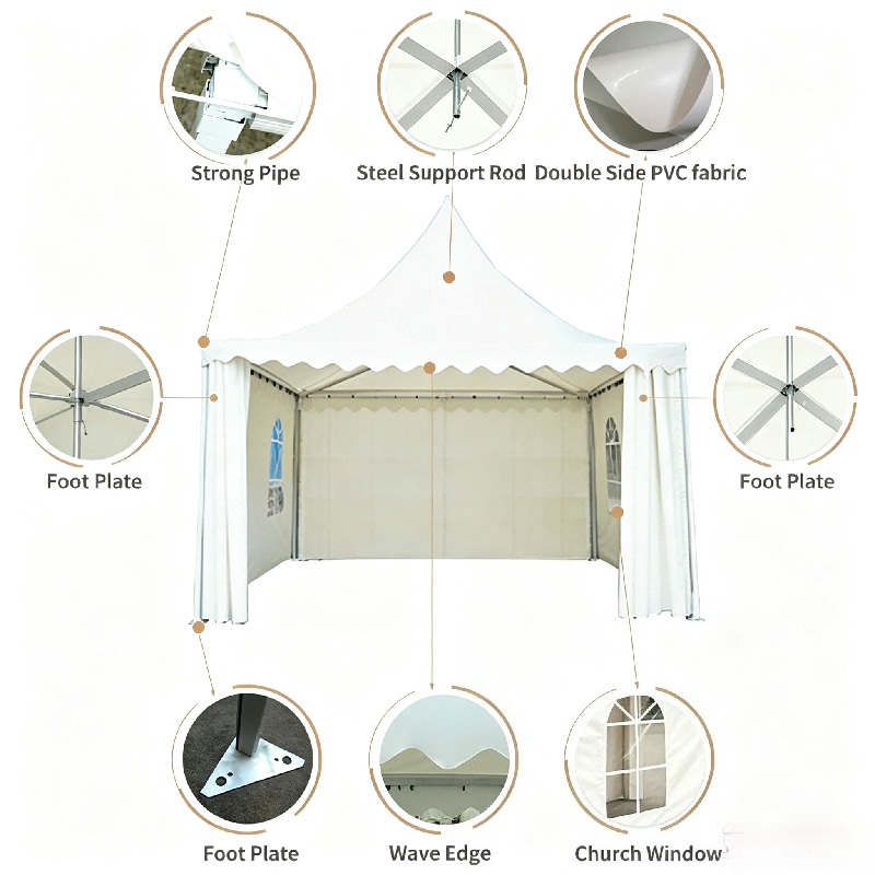 เต็นท์ทรงเจดีย์สูงแบบกันน้ำสำห - Outdoor Furniture Exhibition บทวิจารณ์และราคา
