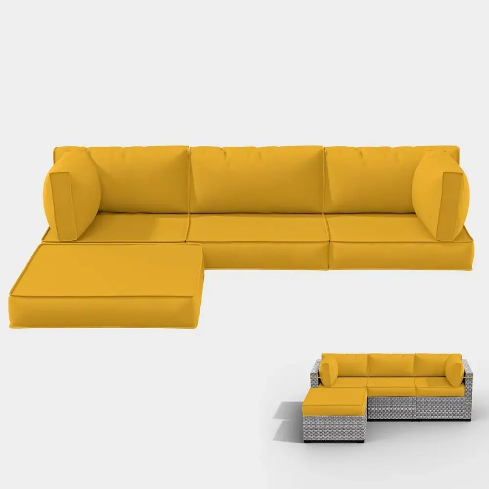 เบาะรองนั่งสำหรับเฟอร์นิเจอร์น - Outdoor Furniture Yellow บทวิจารณ์และราคา
