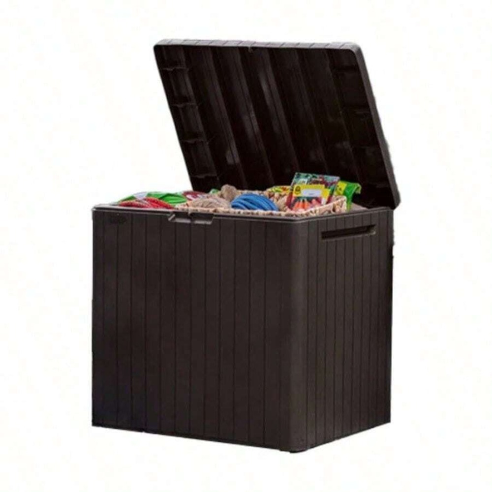 กล่องเก็บของกลางแจ้งขนาด 30 แก - Outdoor Furniture Resin บทวิจารณ์และราคา