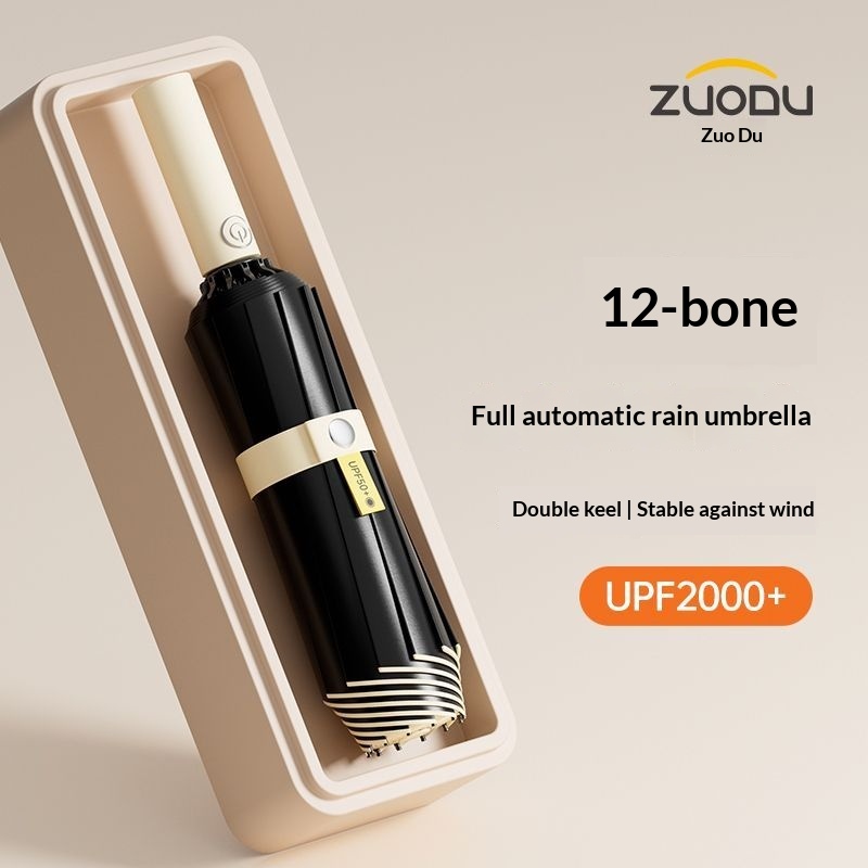 ZUODU ร่มพับกลับด้านอัตโนมัติเ - Parasol Umbrella Large บทวิจารณ์และราคา