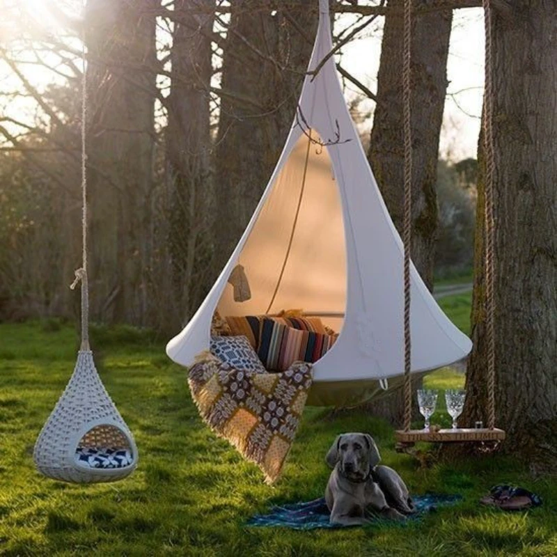 เด็ก Swing สวนกลางแจ้ง Camp Ha - Garden Swing Chair บทวิจารณ์และราคา