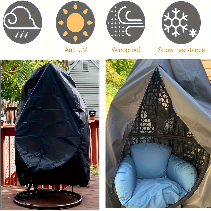 ผ้าคลุมเก้าอี้แขวนรูปไข่แบบกัน - Garden Swing Chair บทวิจารณ์และราคา