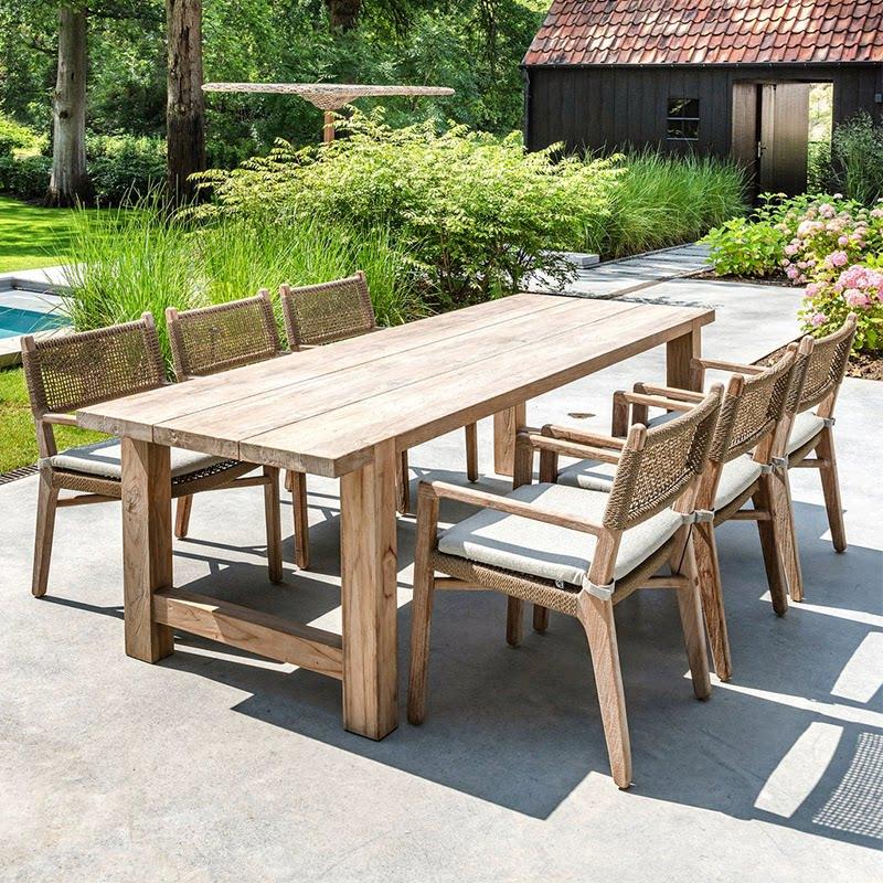 โต๊ะและเก้าอี้กลางแจ้ง ทนทานต่ - Outdoor Furniture Teak Wood บทวิจารณ์และราคา