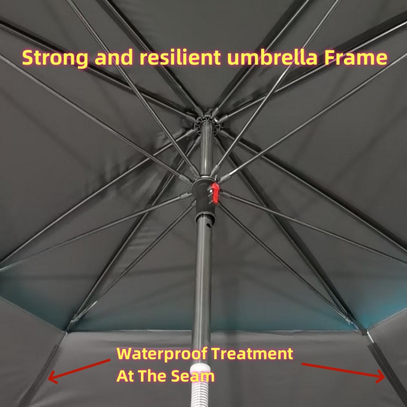 ร่มตกปลาทรงแปดเหลี่ยมขนาด 2.0- - Parasol Umbrella Large บทวิจารณ์และราคา